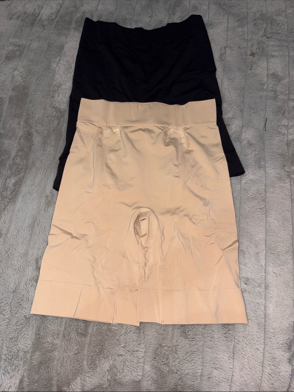 Jockey Women's Shapewear Shorts Set - Black and Nude
